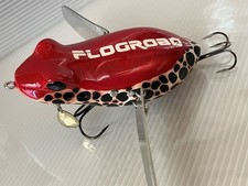 Handmade Frog Crawler "FLOGROBO"  3.4oz | Kurouto Lures Japan | Alumin Wings