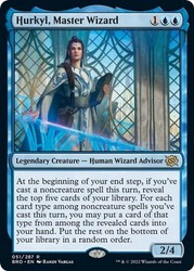 Hurkyl, Master Wizard 051/287 The Brothers' War Foil