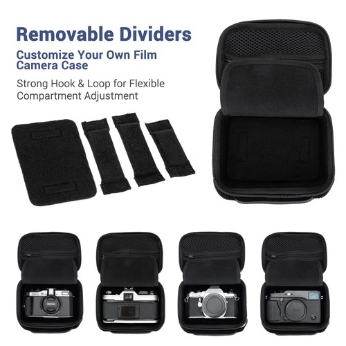 EVA Hard Shell Camera Case Pouch for DJI Osmo 360 Action 5 Pro Action 4 3 Black - Picture 9 of 12