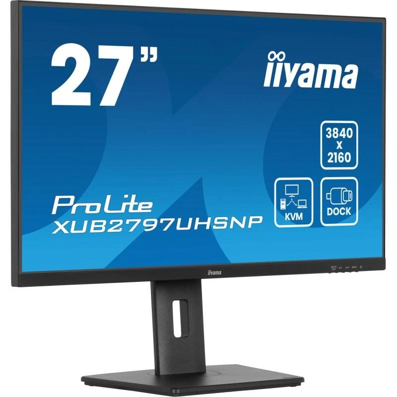iiyama ProLite XUB2797UHSNP-B1 Monitor PC 68,6 cm (27") 3840 x 2160 Pixel 4K Ult - Изображение 3 из 4