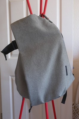 [Cote & Ciel] ISAR Rucksack M Eco Yarn GREY -BARELY USED-