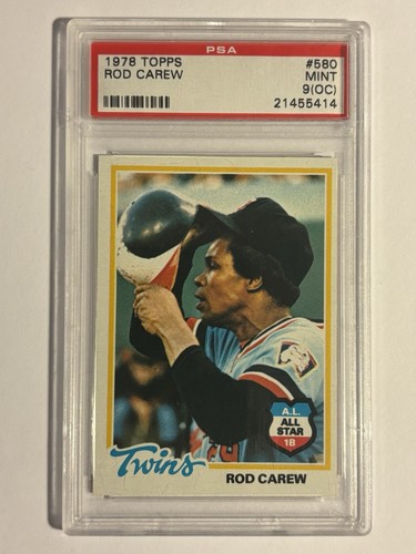 1978 Topps Rod Carew #580 card