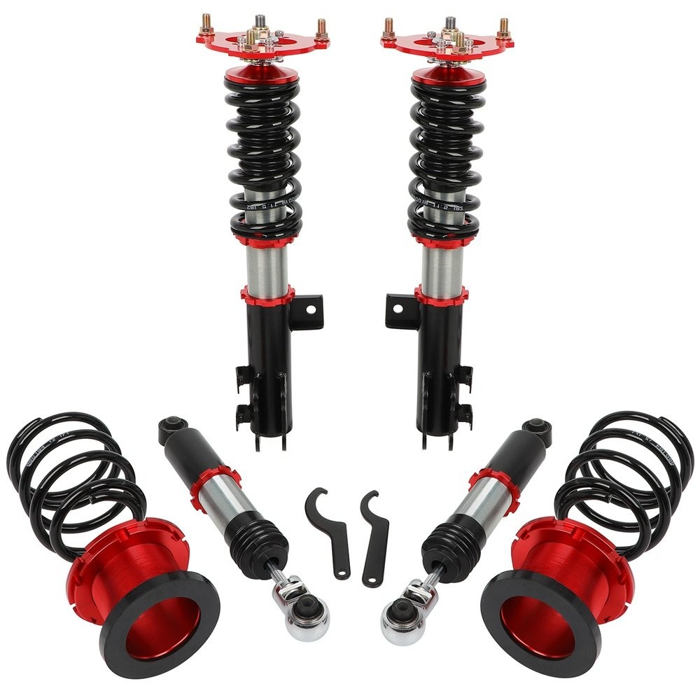 For 14-18 Kia Forte Sedan Koup Coil Springs Suspension Full Coilovers Strut 4pcs