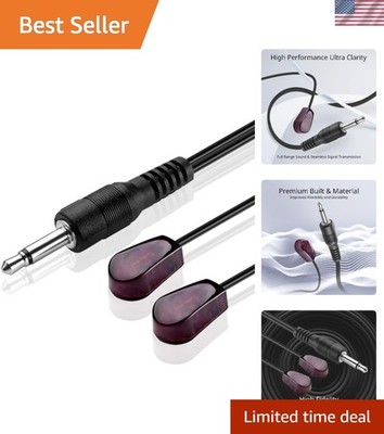 Dual-Head IR Extender Emitter Cable 10 ft: 3.5mm Jack for Xbox One & AV Systems