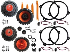 JBL Boxen Set f�r BMW 3er E46 Limousine T�r vorne Heckablage Ausbaub�gel 1040W