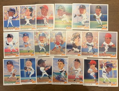 (20) CARD SET =  1991 SCORE  ALL STAR  BIG HEAD - GRIFFEY BONDS CANSECO MORE HOF