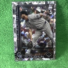 2025 Topps Update Series Jack O'Loughlin Diamante Foil Rookie #US215 Rockies MLB