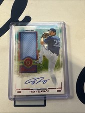 2025 Panini Boys of Summer - Prospect Material Auto Trey Yesavage Red /49