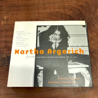 Martha Argerich   Mozart Liszt Chopin Live Warsaw CD 2000 Classical Accord