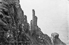 Chimney Tops, Giant's Causeway, Co. Antrim c1900 Ireland OLD PHOTO