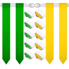 Flag Football Belt Set 14 Player Adjustable Flags For Youth Adults Training
