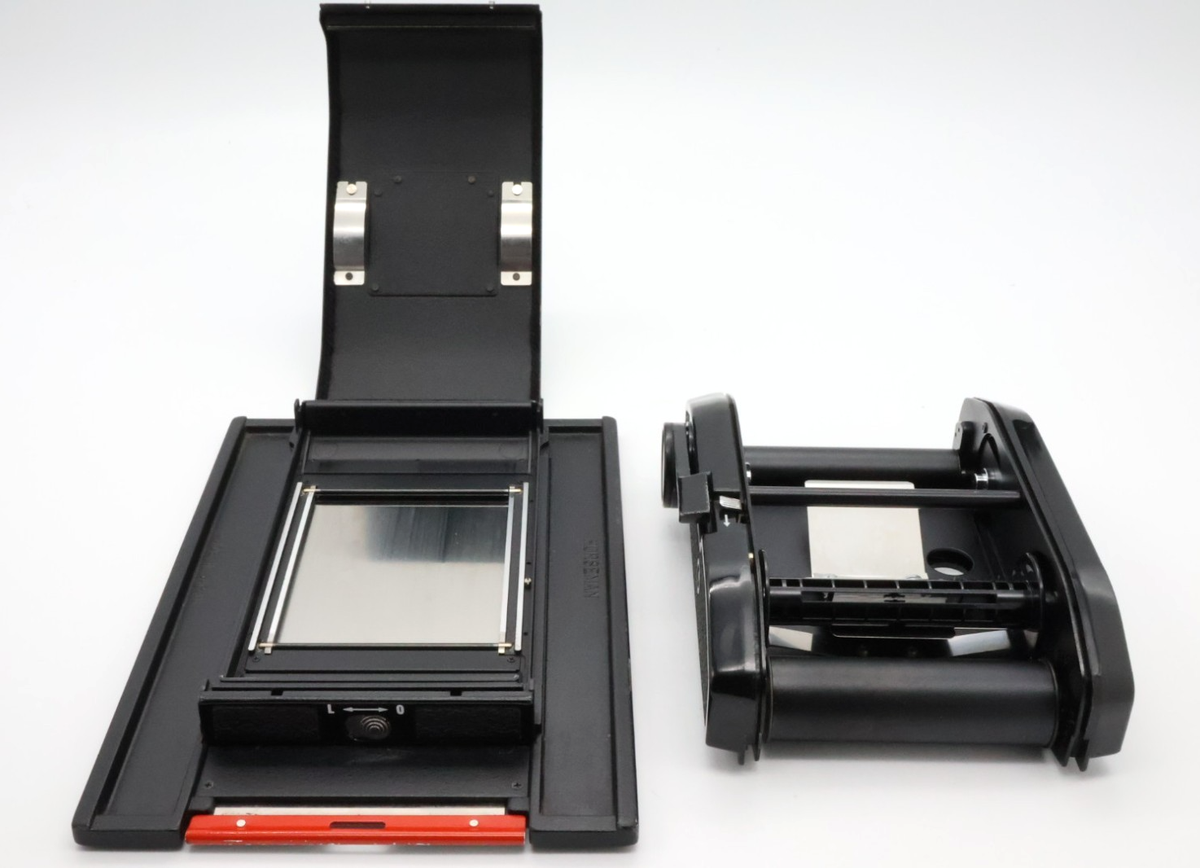 その他 Horseman 10EXP/120 6x7 Roll Back Holder Near MINT!] Horseman 10EXP 120 6x7 Roll Film Back Holder for 4x5