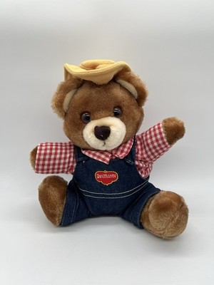 Del Monte Brawny Bär Stofftier Dakin Country Yumkins Plüsch Teddy 1985