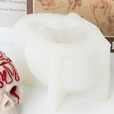 DIY Soap Mold Skull Head Shape Silicone Material Hand-Making Supplies for