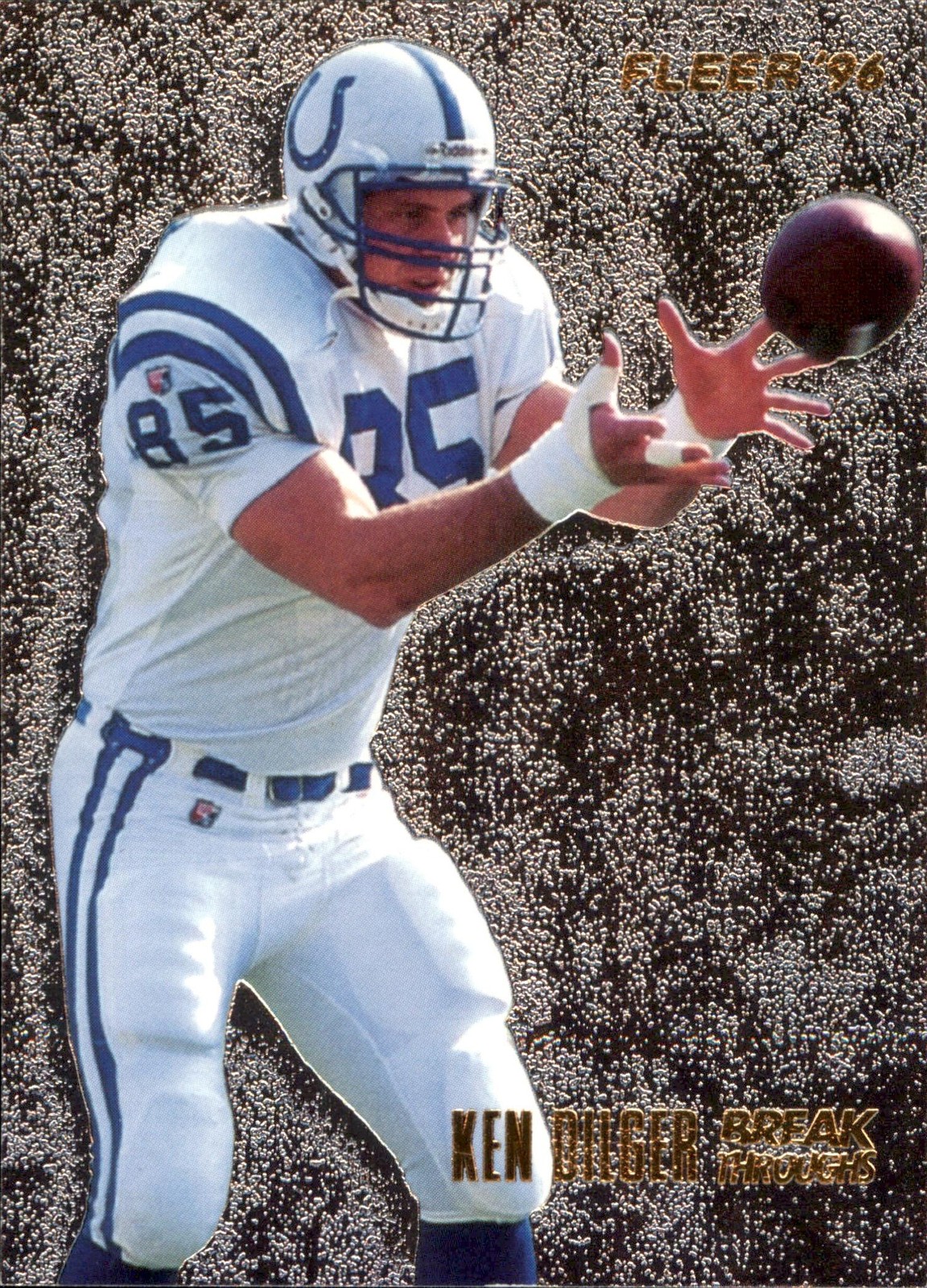 1996 Fleer #8 Ken Dilger Breakthroughs