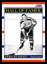 1990-91 Score Fern Flaman #357