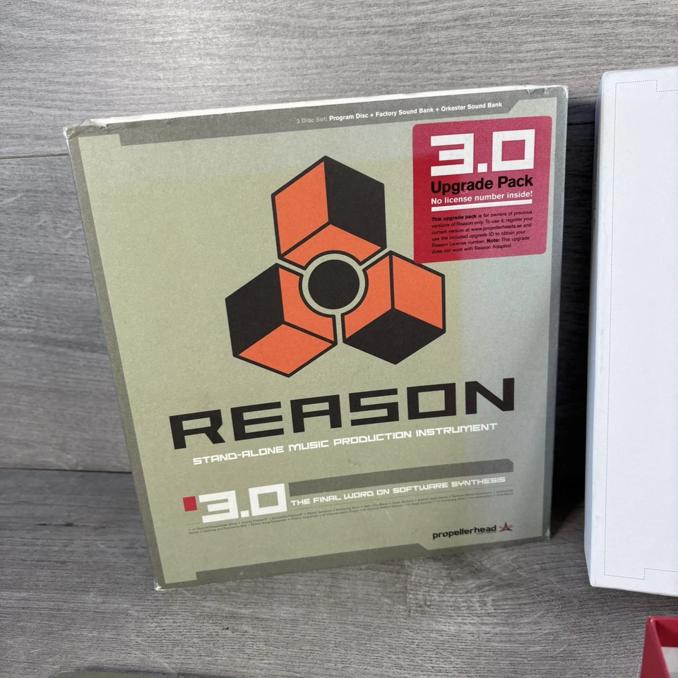 Propellerhead Reason V3 3.0 Upgrade Packs. Ohne Lizenz verpackt - Bild 2 von 4