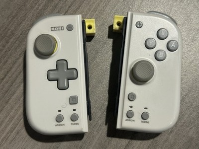HORI Split Pad Pro Wireless Controller White/Yellow Turbo for Nintendo Switch
