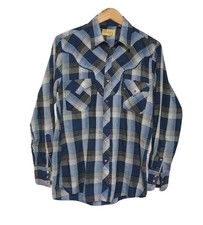 Vintage Ely Championship Collection Pearl Snap Western Shirt Men's Size 15.5-34