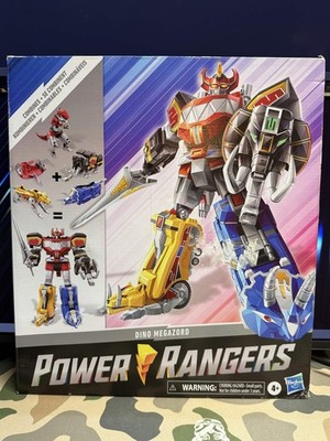   Brand New!  Power Rangers Mighty Morphin Dino Megazord Amazon Exclusive Hasbro