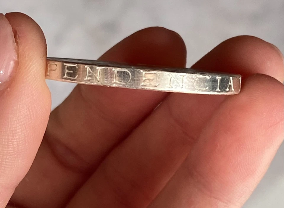 MESSICO 1 ONCIA OZ 1982 ARGENTO SILVER PURO 999 ALTA QUALITA' - Immagine 4 di 4