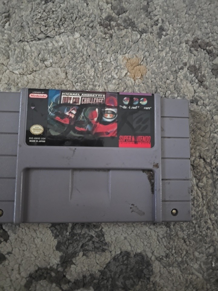 Michael Andretti's Indy Car Challenge (Super Nintendo Entertainment System, 1994