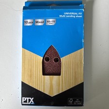 8 Mouse Sanding Sheets Sandpaper 152x105mm Grit 40G 80G 120G 180G Universal Fit