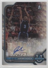 2021 Bowman U Chrome Prospect Silver Wave Refractor 44/199 Jeremy Roach Auto 1u6