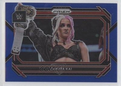 2023 Panini Prizm WWE Blue Prizm 182/199 Dakota Kai #40 11yd