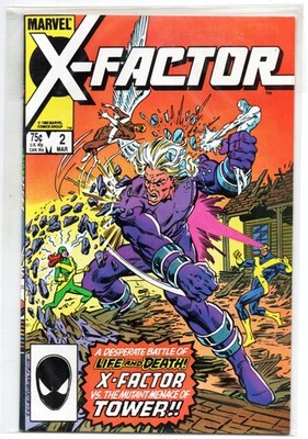 (MS) Marvel X-Factor 2 1985 Rare VF 8.0 Comic Key High Grade Bag Board Hot Team
