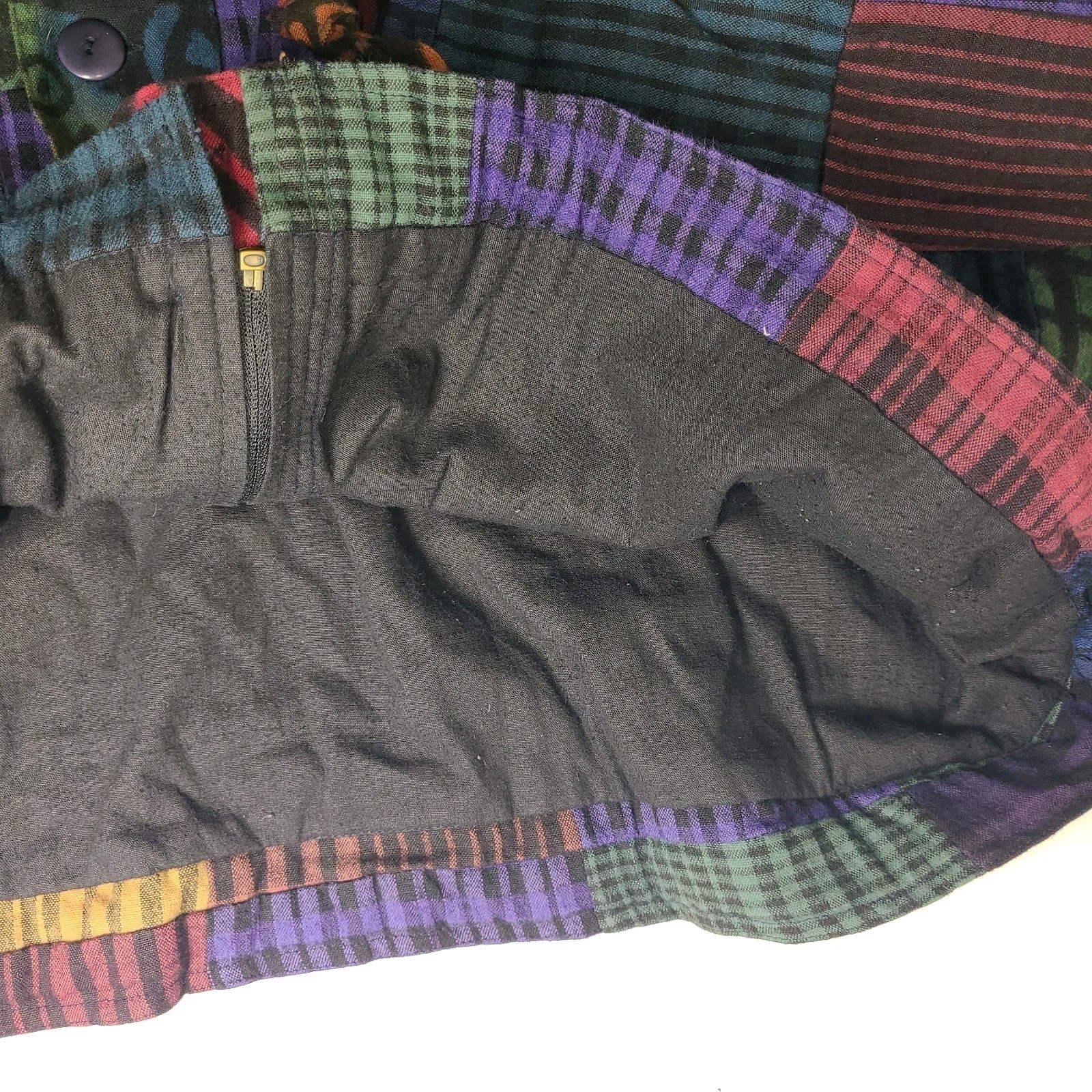 Winter Sun Fabulous lined  Patchwork Jacket Art W… - image 7