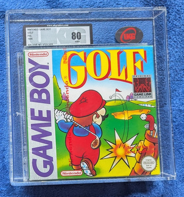 Golf für den Original Nintendo Game Boy Neu Sealed 