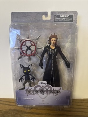 Kingdom Hearts Axel and Shadow Action figures NIB Diamond Select 2017