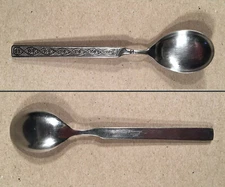 1950s-60s ESPERANZA JAPAN Stainless Flatware Silverware Sugar Spoon 6-1/4 Inches
