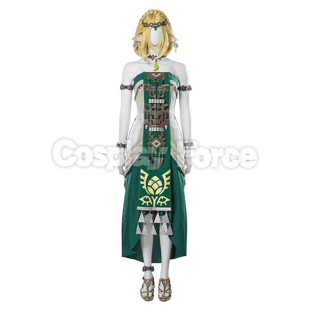 Tears of the Kingdom Hyrule Princess Zelda Cosplay Costume Women