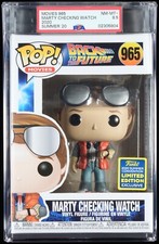 Funko 2020 SDCC Exclusive Back to the Future Marty McFly  #965 PSA Graded NM-MT+