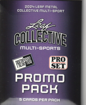 2024 LEAF COLLECTIVE MULTI-SPORTS 5 CARD PROMO PACK SKENES JEANTY DANIELS BRINK