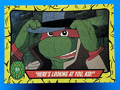 Teenage Mutant Ninja Turtles 1989 Topps  Here's Looking at you, Kid #31