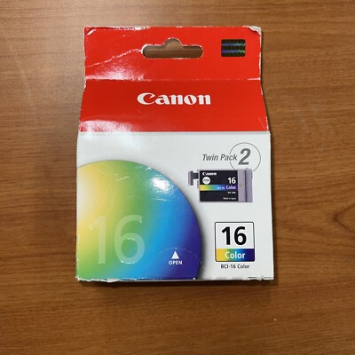 Canon Pixma  16 Color Ink Tanks 2-Pack New/Sealed for Selphy DS700 FreeShip