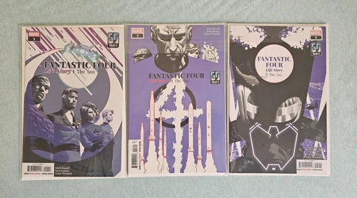 FANTASTIC FOUR: LIFE STORY # 1-6 FULL RUN MARK RUSSELL SILVER SURFER GALACTUS