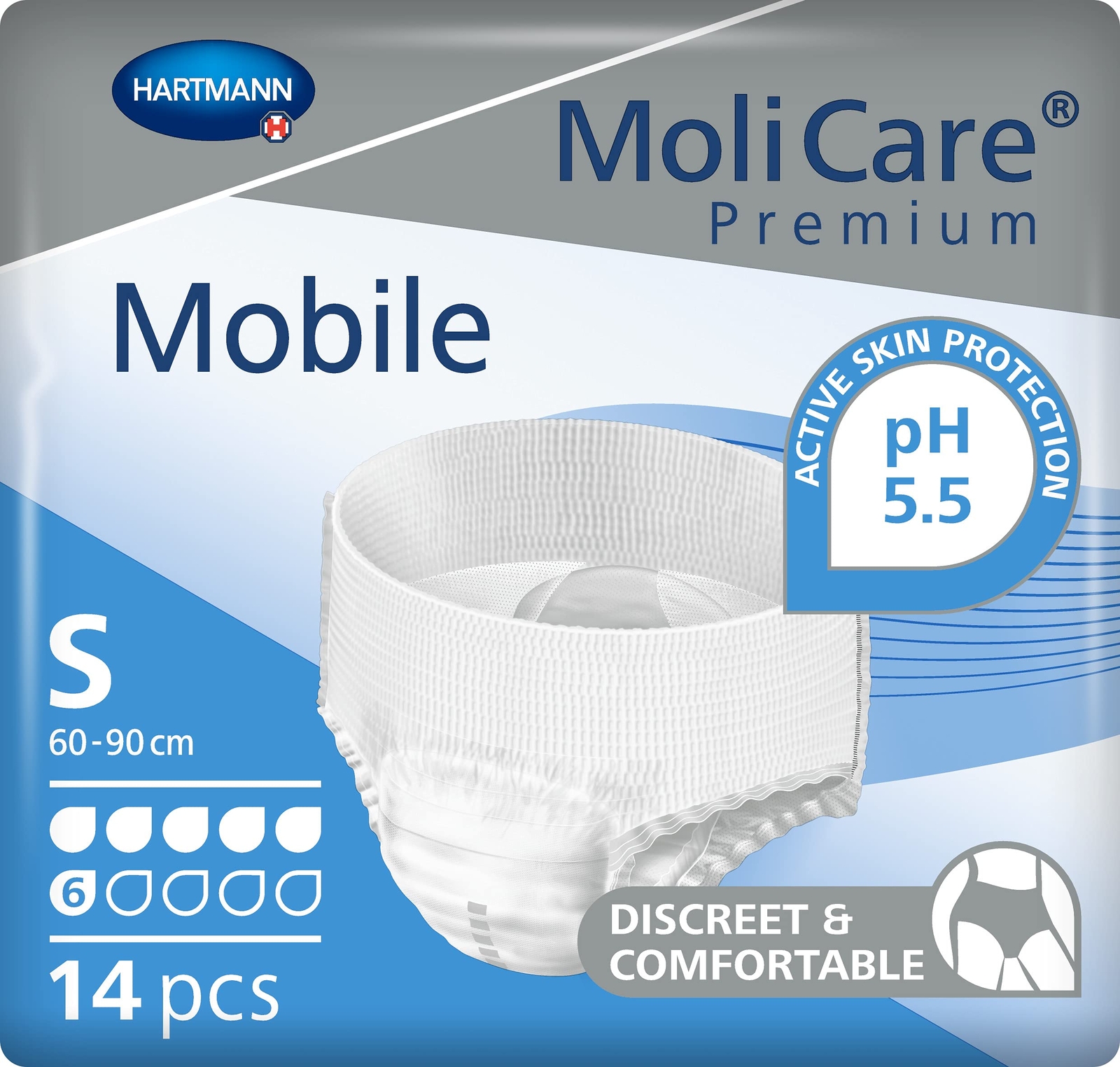MoliCare Premium Mobile Mutandine Monouso per l'Incontinenza, Protezione (E9n)