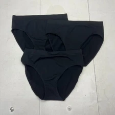 32 Degrees Cool Black 3 Pack Brief Underwear Women's Size Small NEW