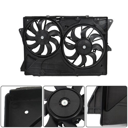 Radiator Condenser Fan For 2013-2019 Ford Explorer Flex Lincoln MKT - Foto 4 di 10