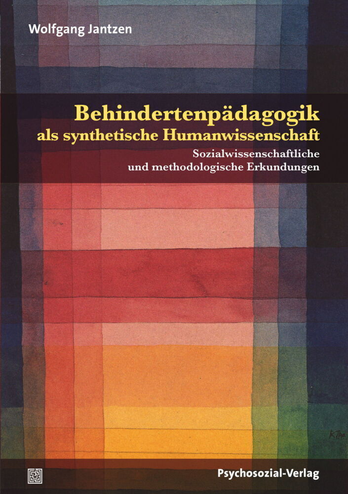 Behindertenpädagogik Als Synthetische Humanwissenschaft | Wolfgang