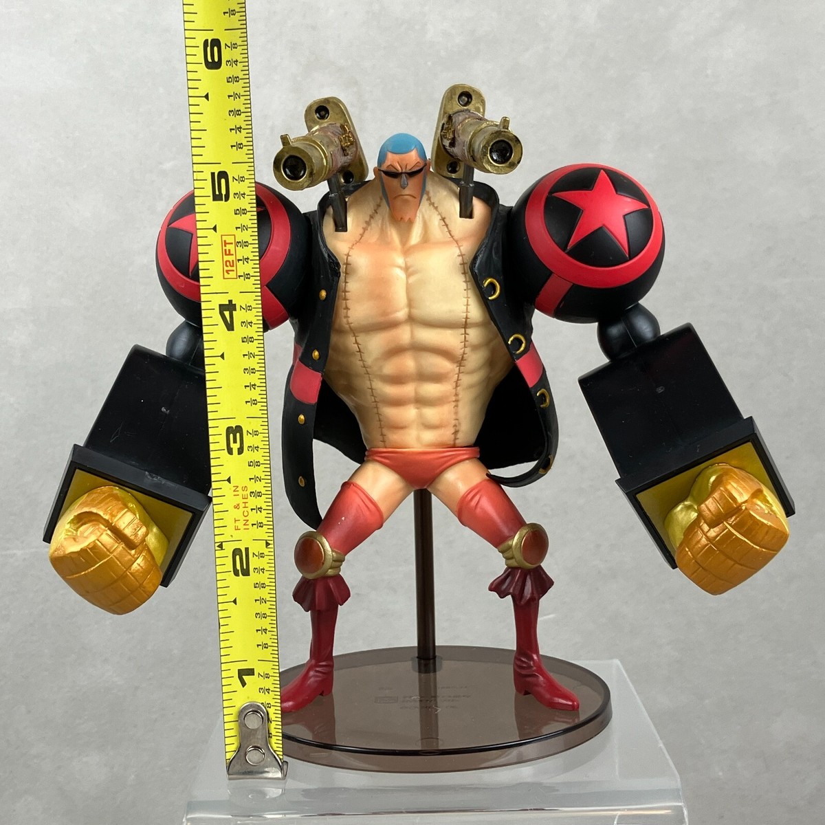 ワンピース フィギュアセット FRANKY 他　4個セット Figuarts Zero Franky Action Figure New World Version One