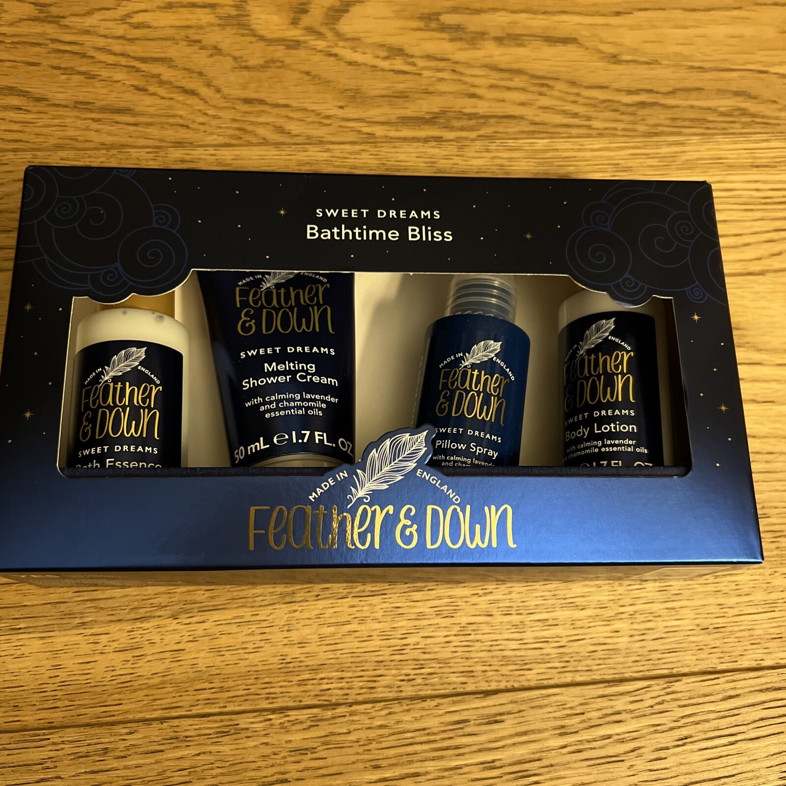 Feather & Down Sweet Dreams Badezusatz – 200 G, Mit Lavendel & Kamille