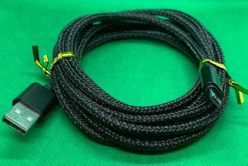 Micro USB Fast Charger Data Sync Cable Braided Cord For Samsung Android 3 6 10FT - Picture 3 of 5