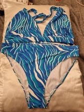 WOMENS BIKINI SET SIMPLY BE  SIZE 18 bottoms 22 top new NEW