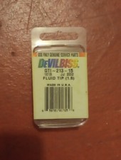 New Devilbiss GTI-213-15 Spray Gun Fluid Tip 1.5
