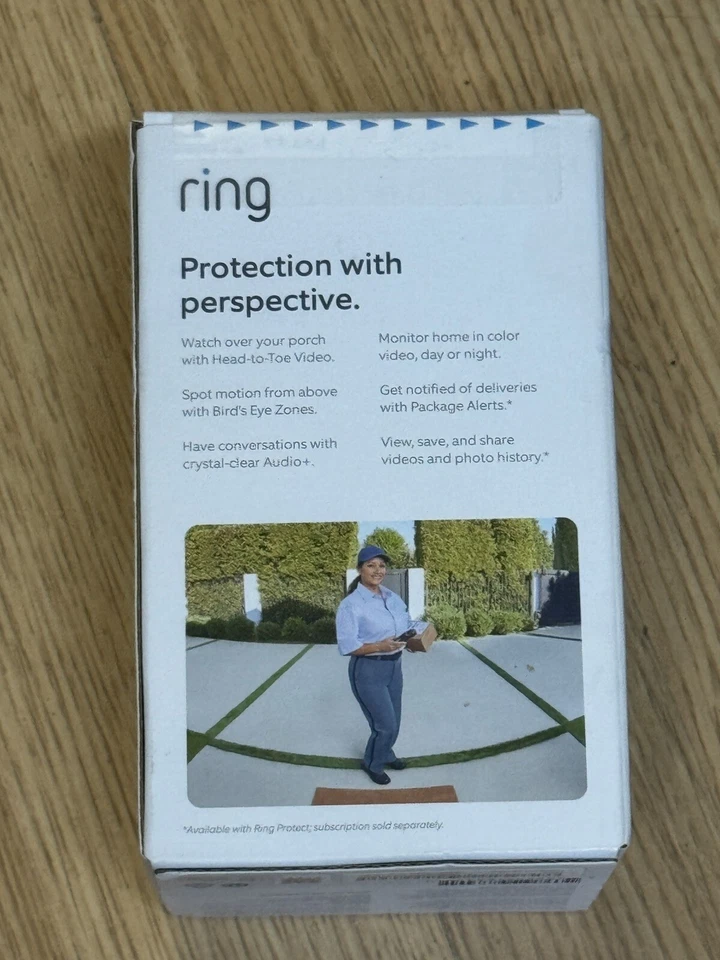 NEW-Ring Battery Doorbell Pro Battery-Powered Smart Wi-Fi Video Doorbell New - Image 2 of 2